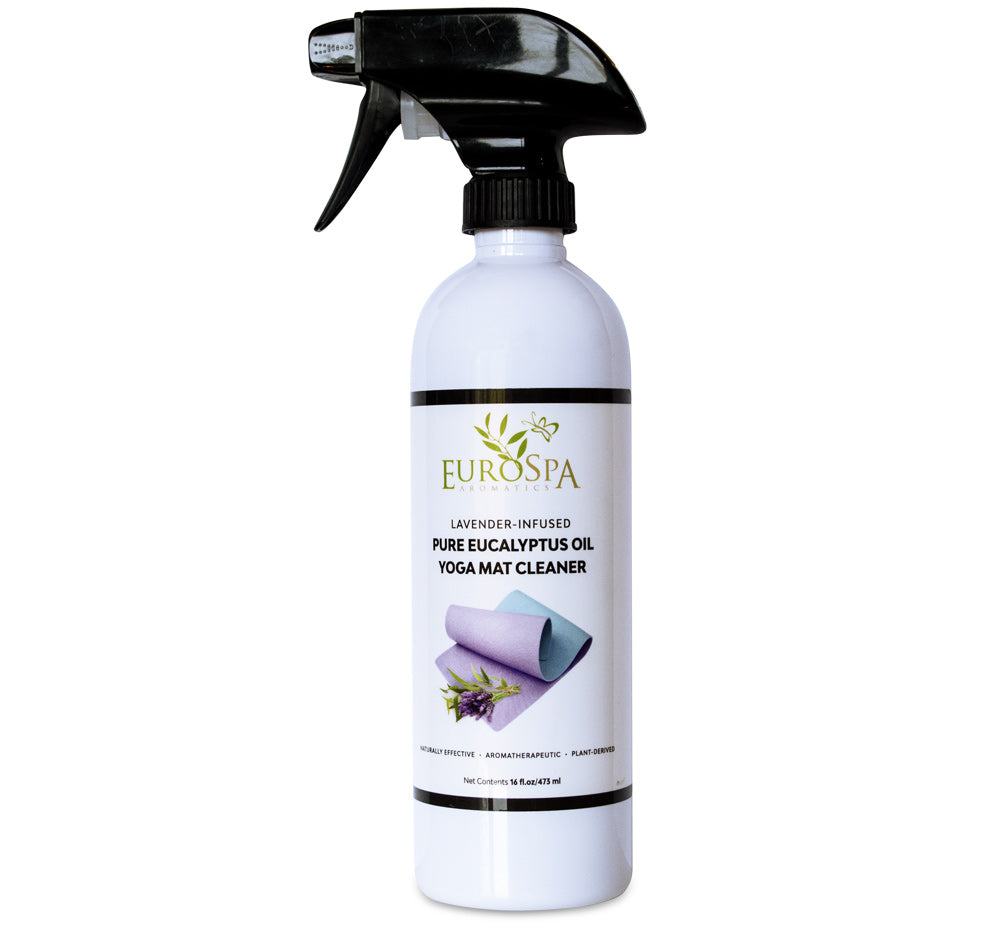 EuroSpa Aromatics Pure Eucalyptus Oil Shower Mist Spray Aromatherapy 2 Oz,  Lavender Infused 