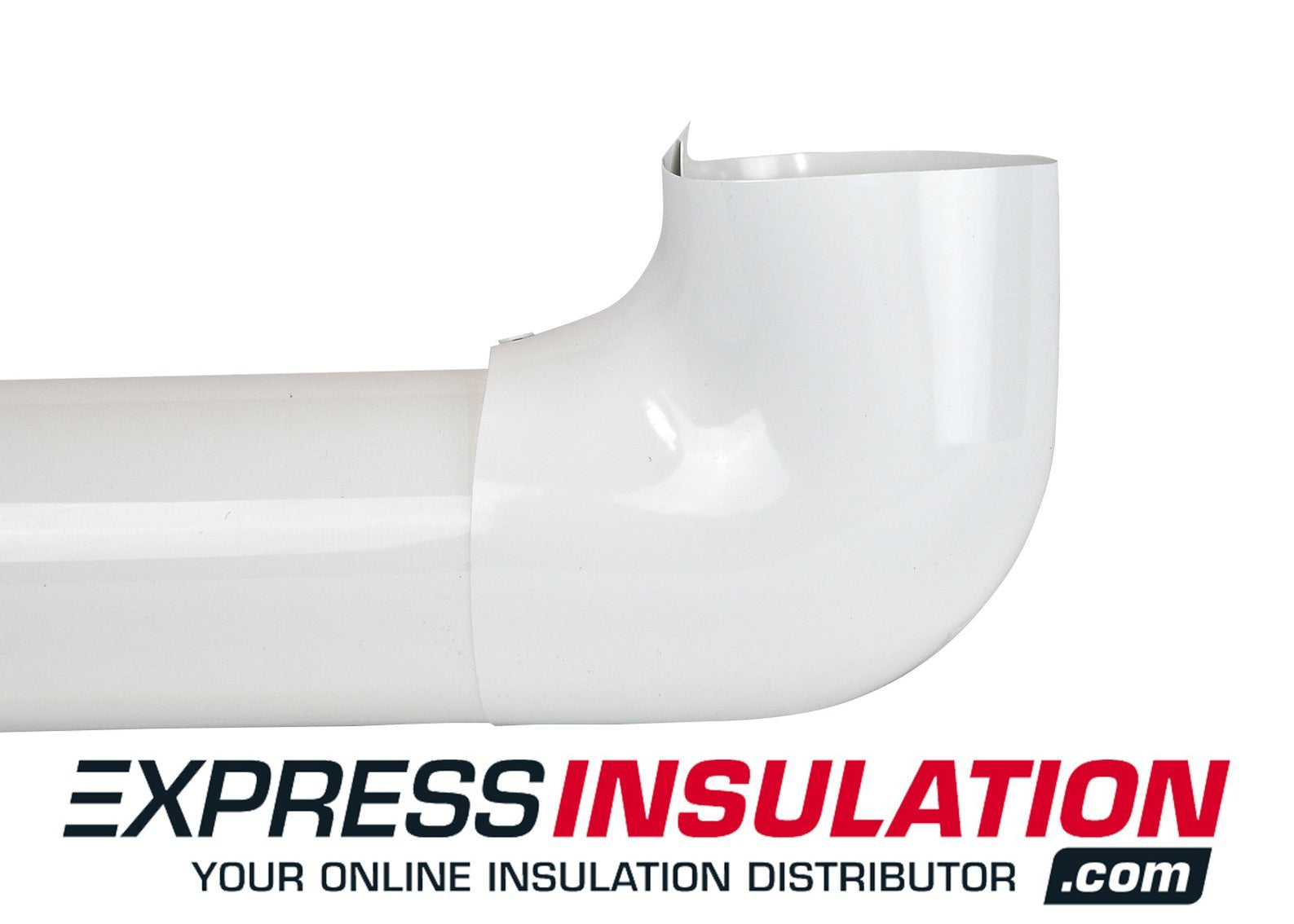 90 Degree PVC Fitting Cover Pipe Insulation Elbows — Express Insulation