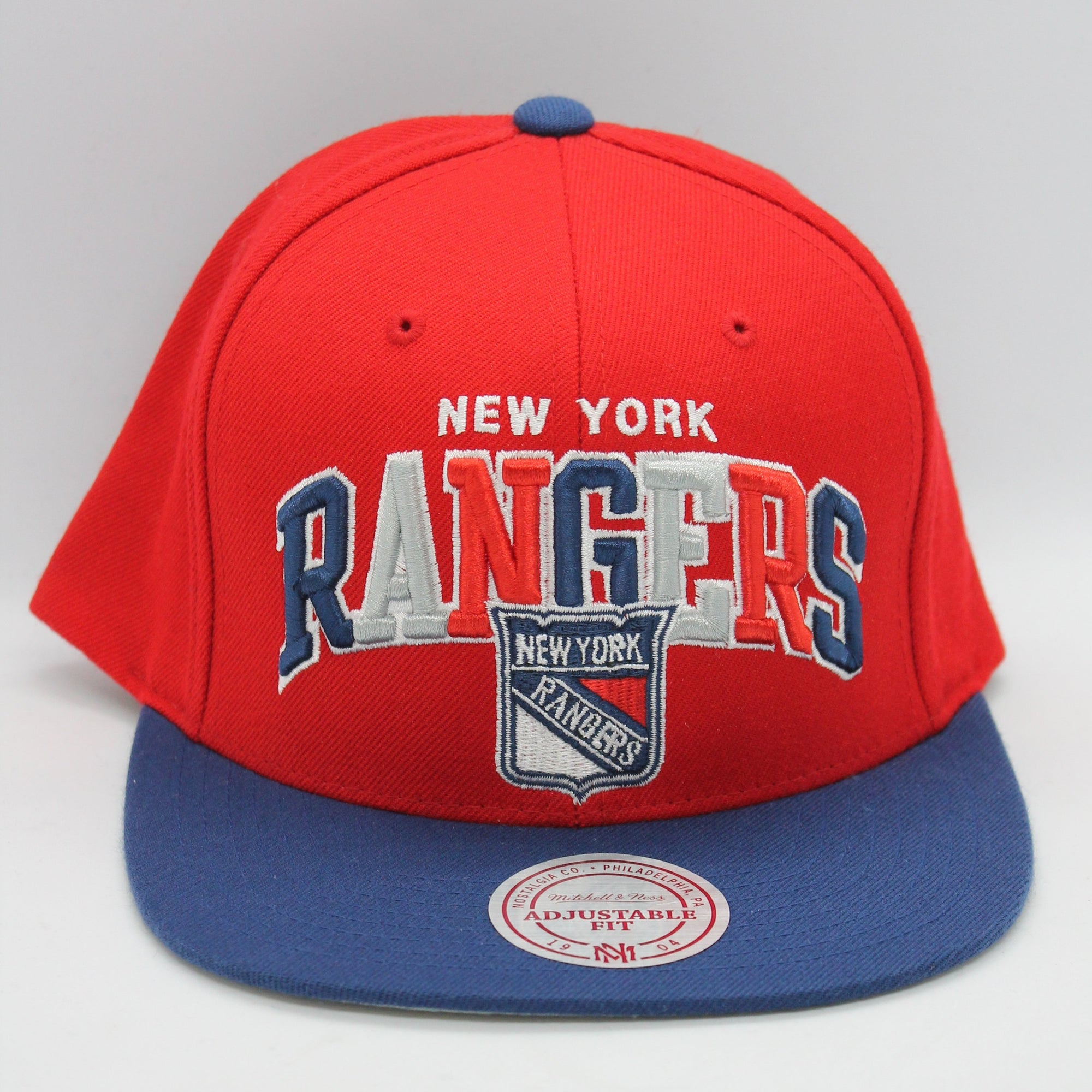 mitchell and ness rangers hat