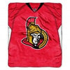 NHL Ottawa Senators Plush Throw Blanket 50" X 60"