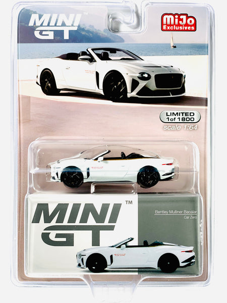 MINI GT MIJO EXCLUSIVES BUGATTI CHIRON SUPER SPORT WHITE #569 – Jcardiecast