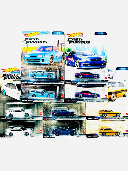 Hot Wheels : La collection basique Fast & Furious de 2023