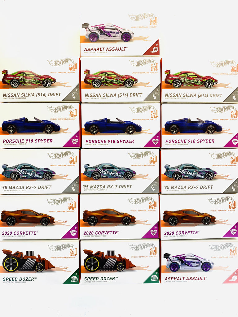 hot wheels id cars