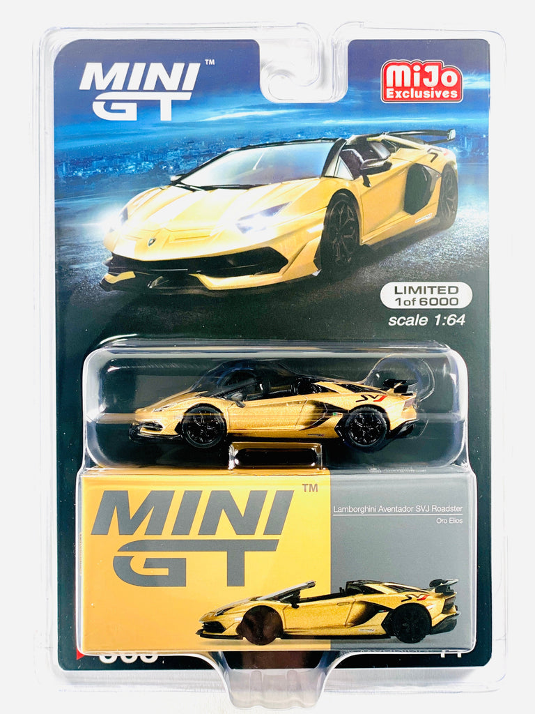 TSM MODEL MINI GT MIJO EXCLUSIVES LAMBORGHINI AVENTADOR SVJ ROADSTER O –  Jcardiecast