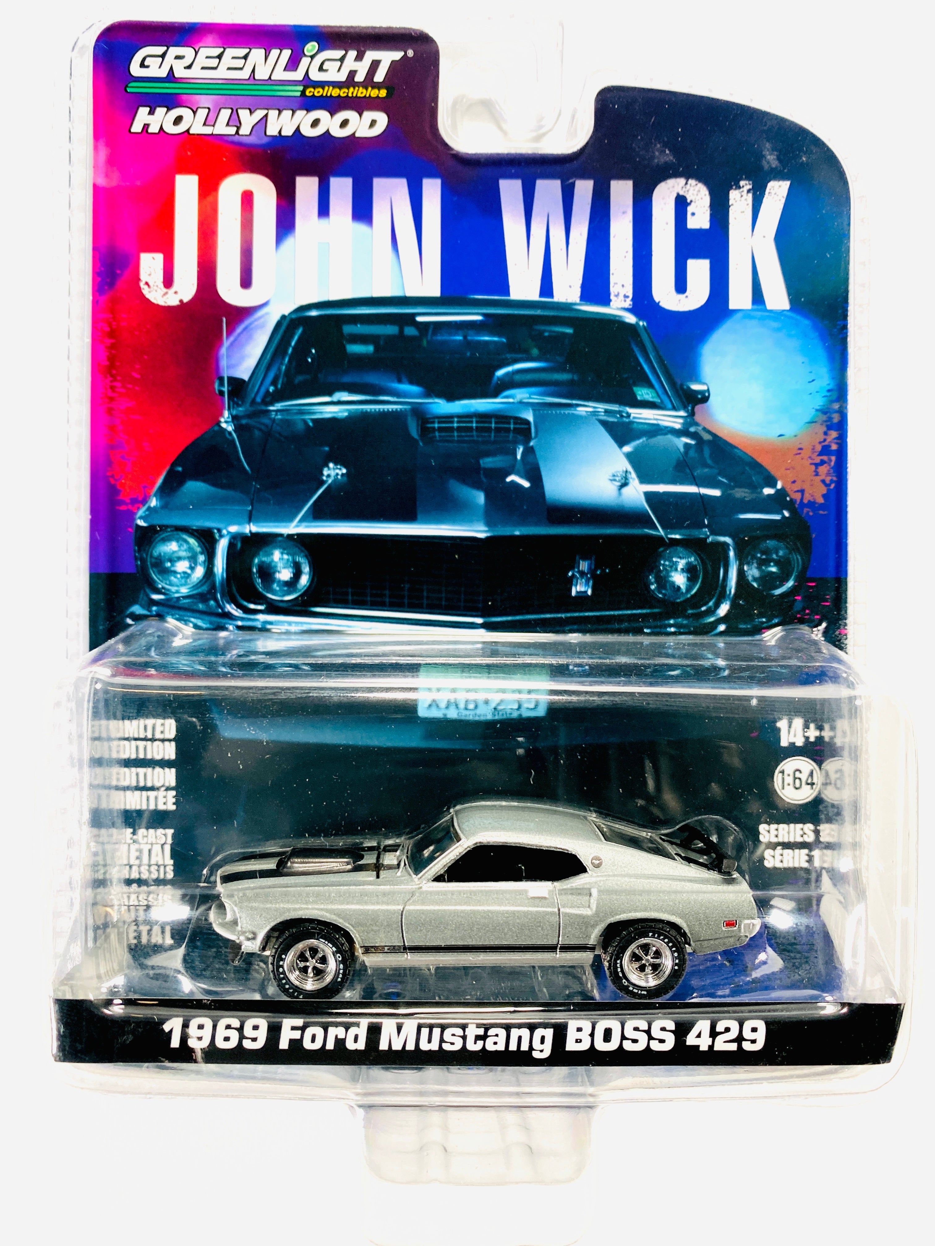 Greenlight Hollywood John Wick 1969 Ford Mustang Boss 429