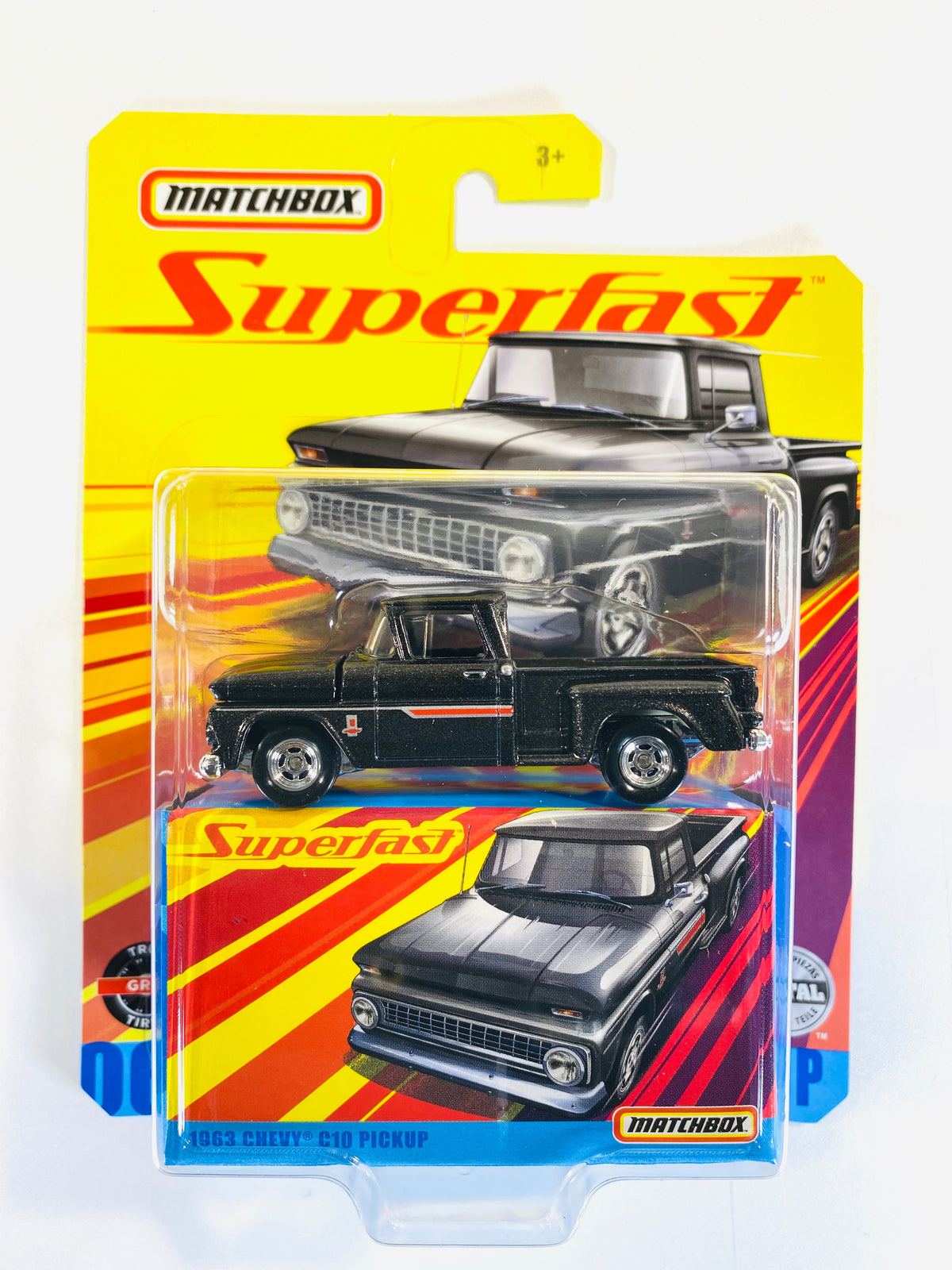 Matchbox Superfast E Case 1963 Chevy C10 Pickup Jcardiecast