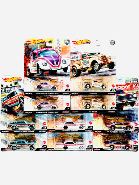 HOT WHEELS 2024 VINTAGE RACING CLUB RELEASE A SEALED CASE OF 10 / FREE USA  SHIPPING*