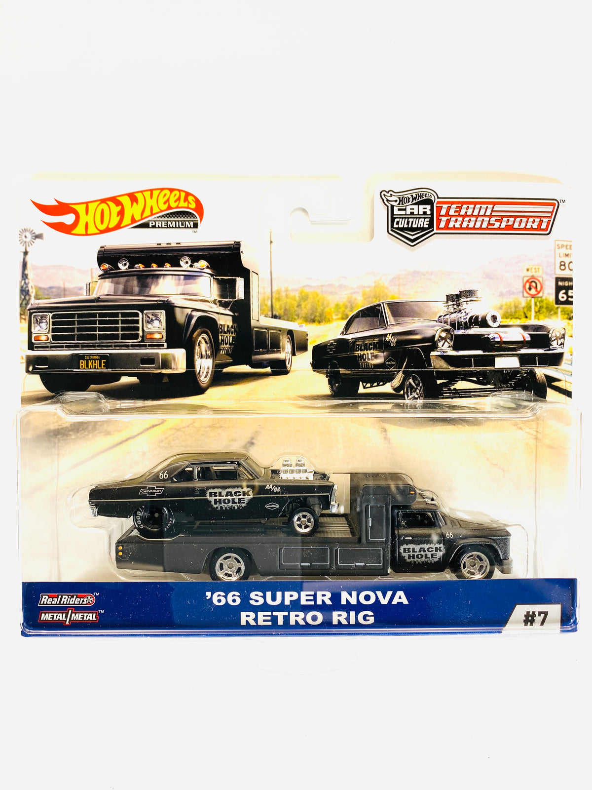 hot wheels 66 nova retro rig