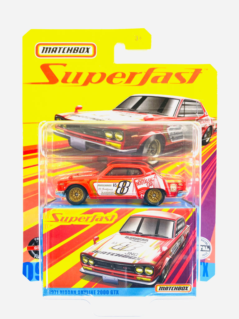 matchbox nissan skyline 2000 gtx