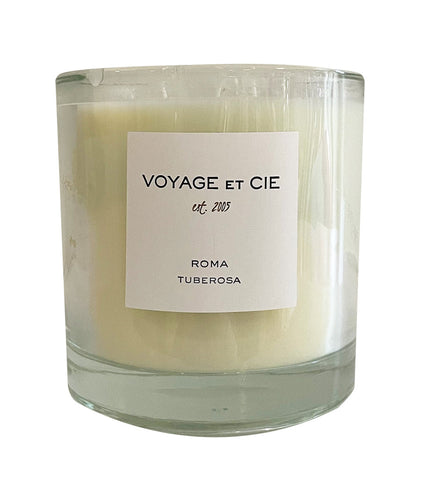 voyage et cie tuberosa candle