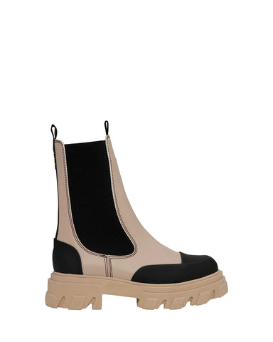 Cleated Mid Chelsea Boot