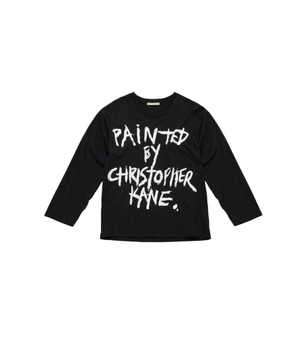 christopher kane painted by christopher kane long sleeve t shirt