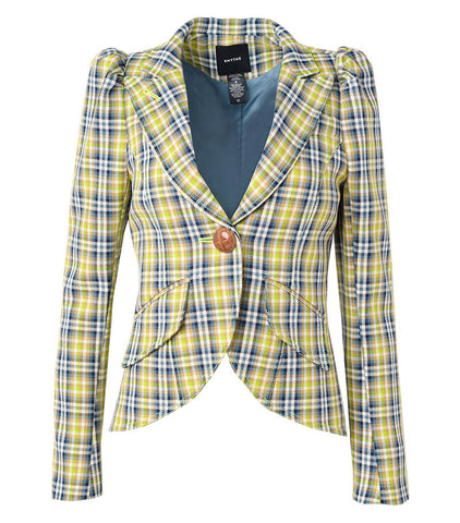 smythe pouf sleeve blazer