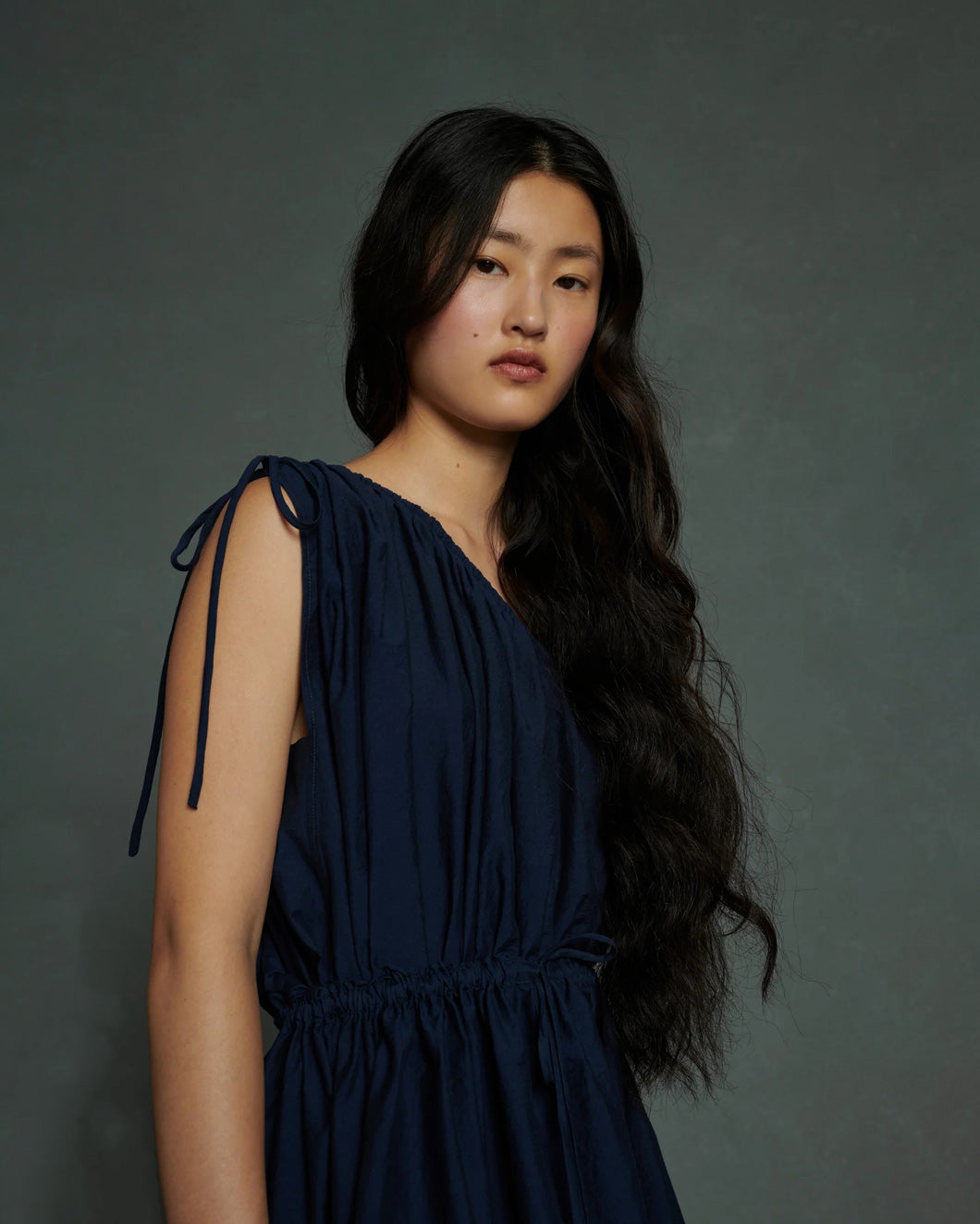 Shop Soeur Ashley Dress In Bleu De Chine