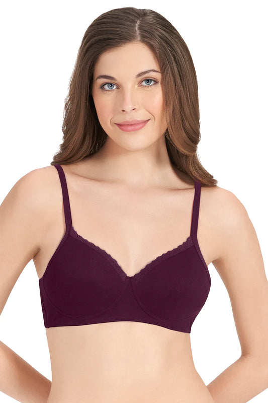 10421 Cool Contour Non-Padded Non-Wired Bra with Aloe Finish – bare  essentials