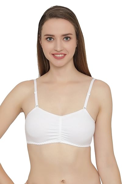 Cotton Non Padded Non Wired Multiway Beginners Bra – bare essentials