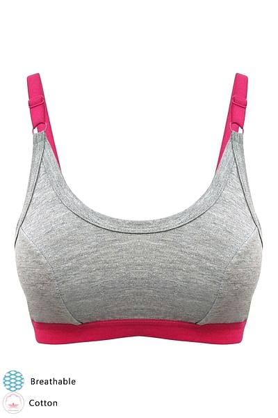 padded non wired sports bra