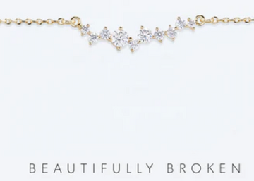 Beautifully Broken Dainty Necklace