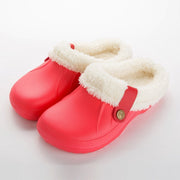 femmes maison hiver sabots fourrure intérieure pantoufles chaudes sandales pour femmes nouvelle mode chaussures Flops unisexe - Bottines Femmes FRANCE