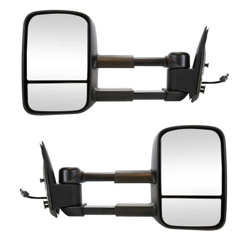2007-2013 Chevy & GMC Tow Mirrors - Power/Heated – truckmirrors