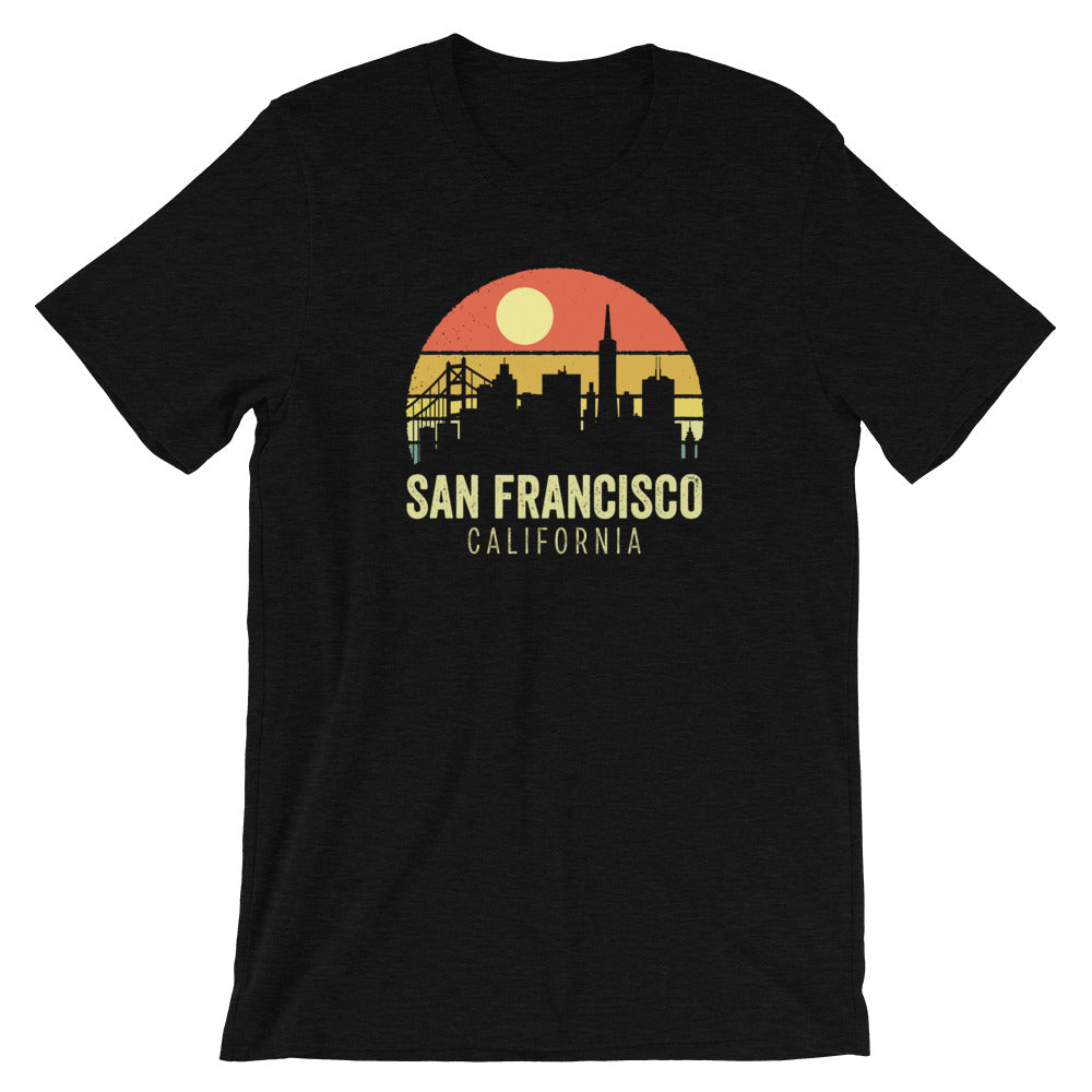 San Francisco California Vintage Sunset Shirt – Detour Shirts