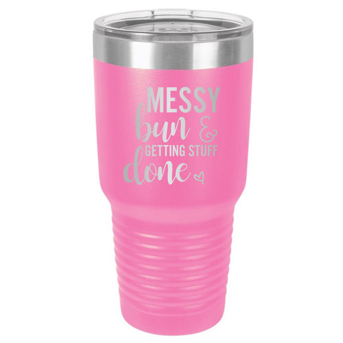 Funny Mom Tumbler Motherhood Is Like A Walk In The Park Laser Etched 30oz  Stainless Steel Tumbler