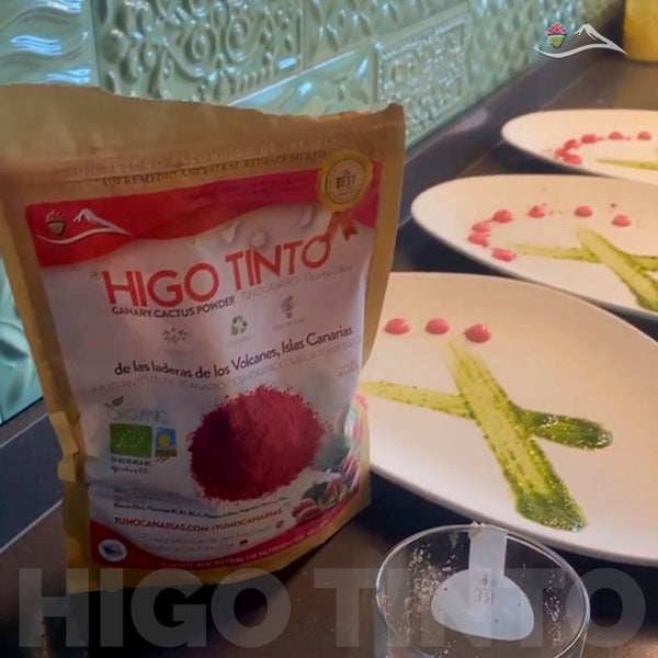 HIGO TINTO EN LA COCINA