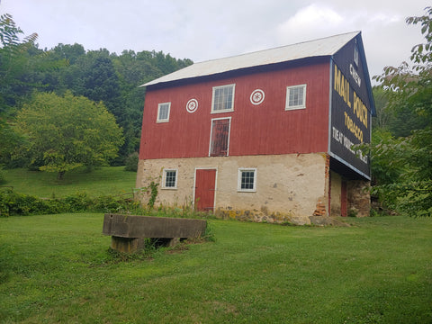 Hex Signs on Barn