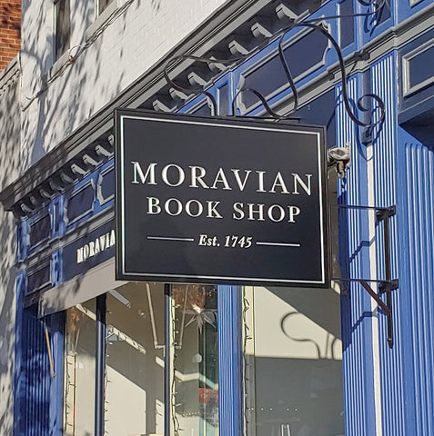 Moravian Book Shop in downtown Bethlehem, PA
