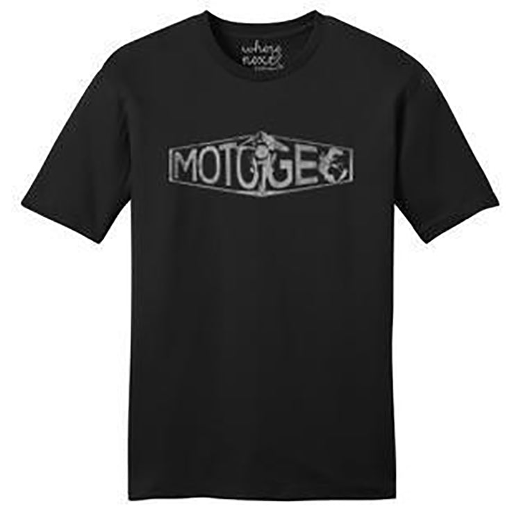 MotoGeo Men's Logo Shirt in Black – MotoGeo Apparel