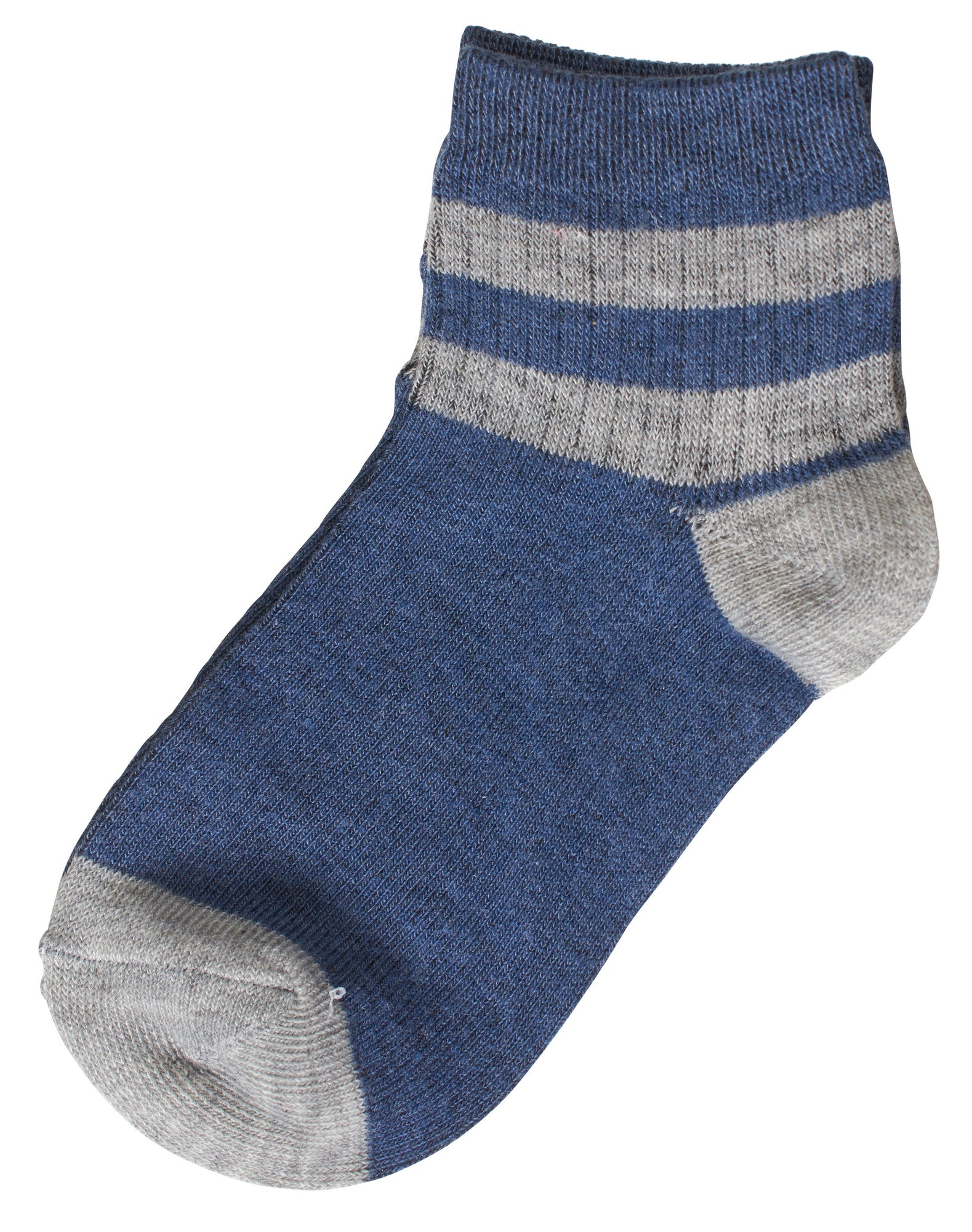 Trimfit 6-Pack Half Crew Stripes Boys Printed Socks