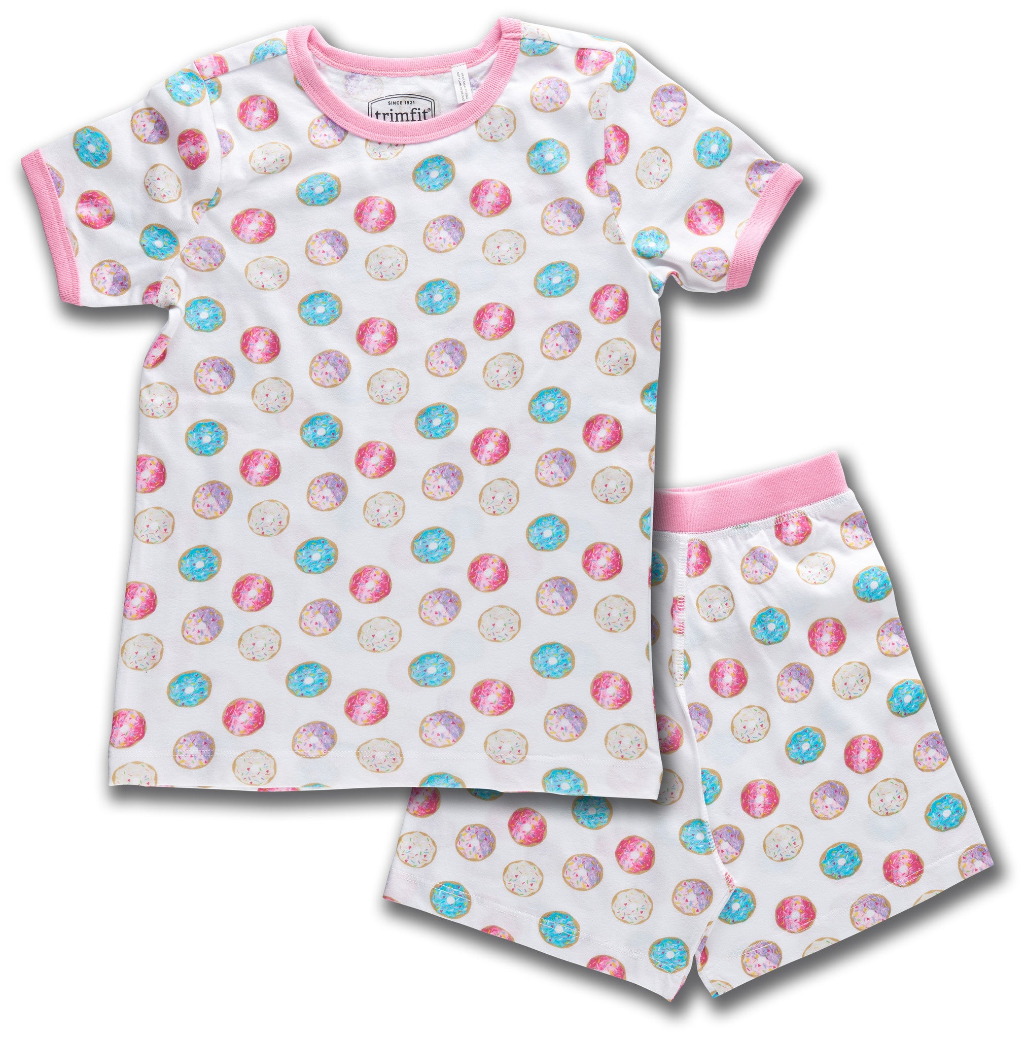 Donuts Organic Cotton Short Sleeve Pajama Set