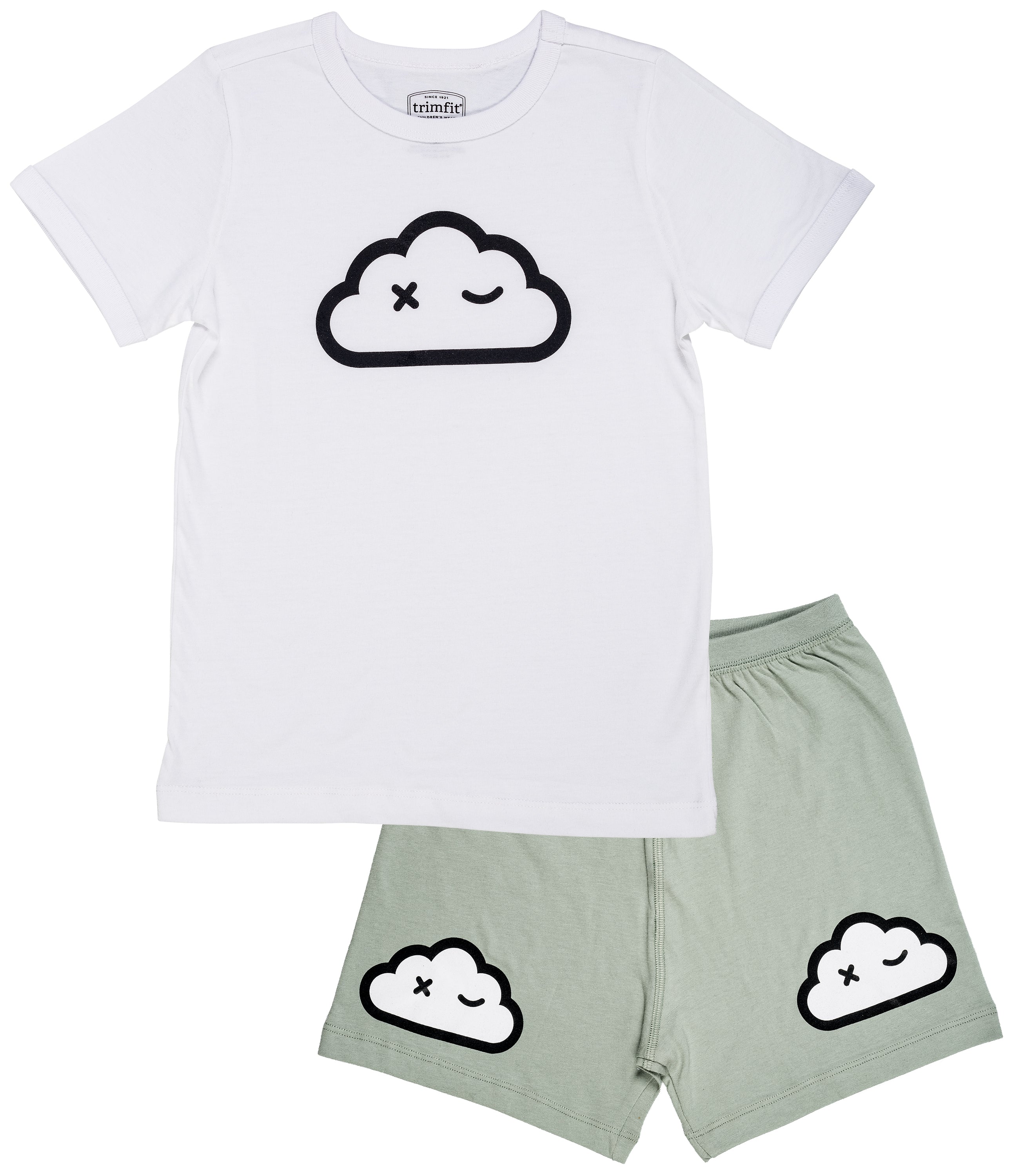 Cloud Wink Organic Cotton Short Sleeve Pajama Set