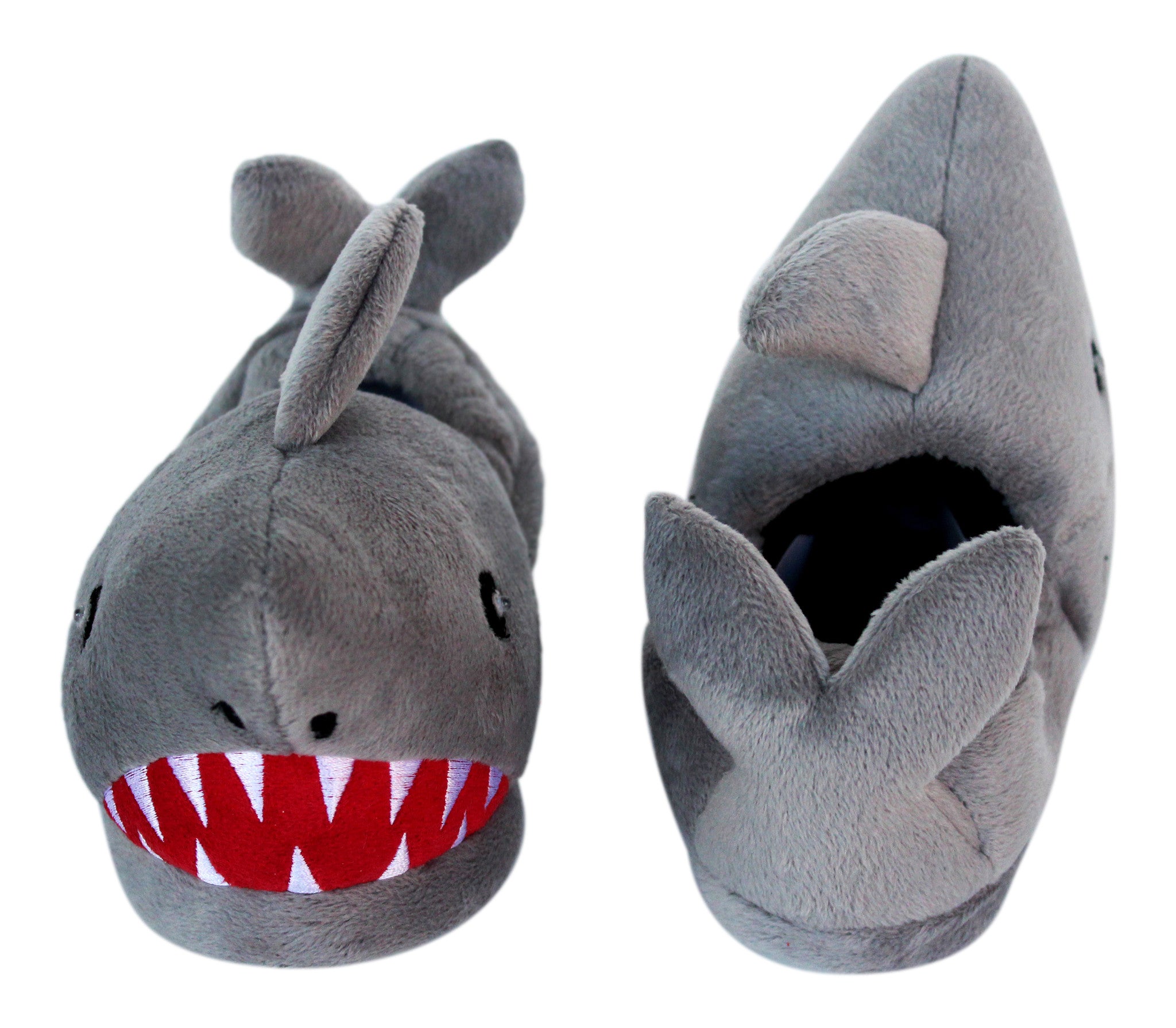 Boys Light-Up Eyes Shark Plush Slipper