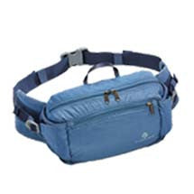 blue waist fanny pack for travel