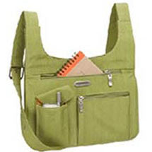 green travel crossbody shoulder purse