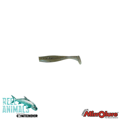 3.75 Watermelon Copper Glitter Lil John – Reel Animals Fishing