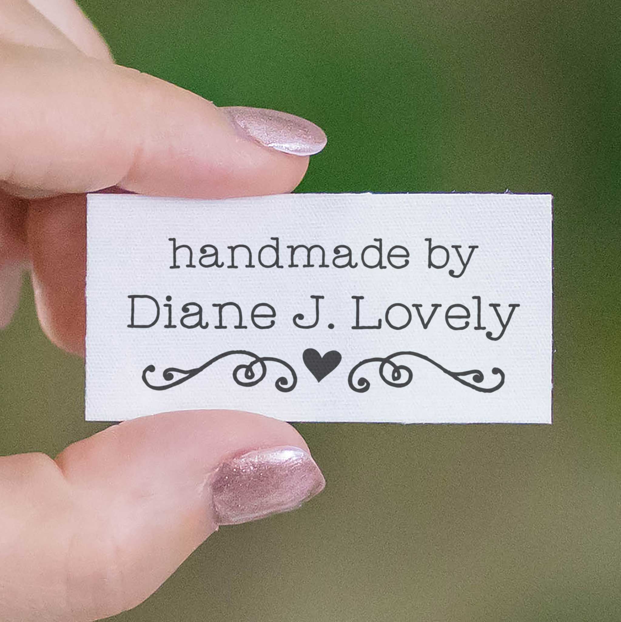 Handmade fabric labels for Crafters | EverEmblem