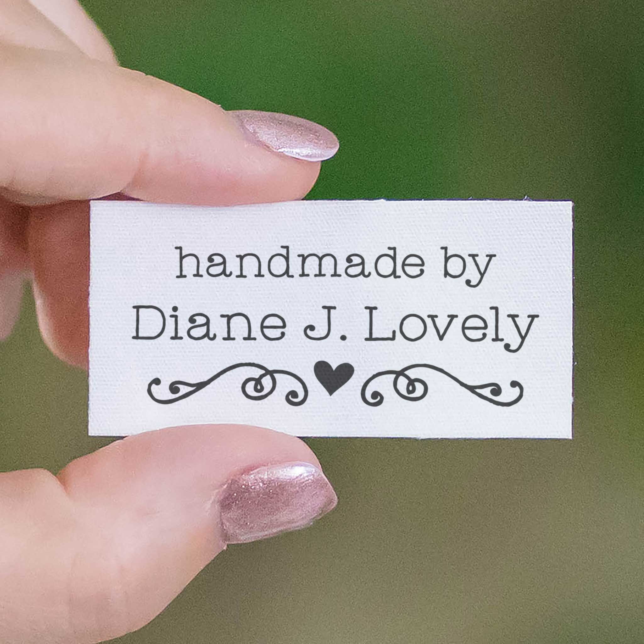Small Sewing labels for Handmade Items and Clothing