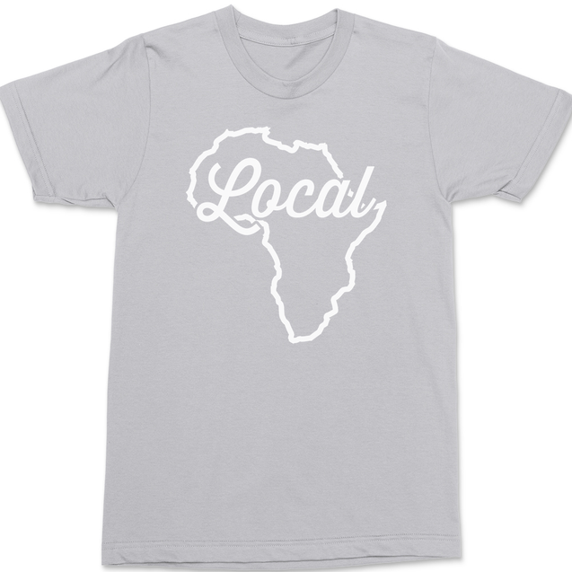 Africa Local T-Shirt SILVER