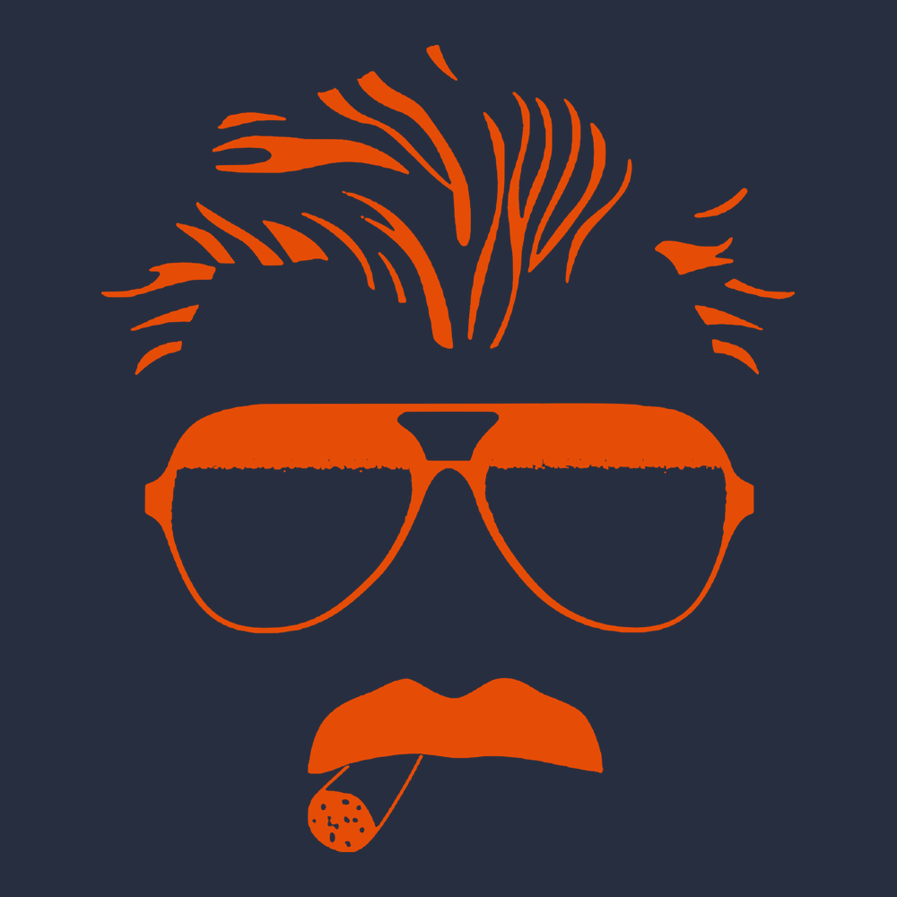 Textual Tees Ditka Face T-Shirt