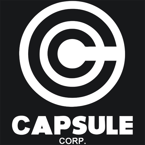 Capsule Corp T-Shirt DBZ Funny Anime | Textual Tees