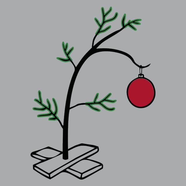 charlie brown christmas tree