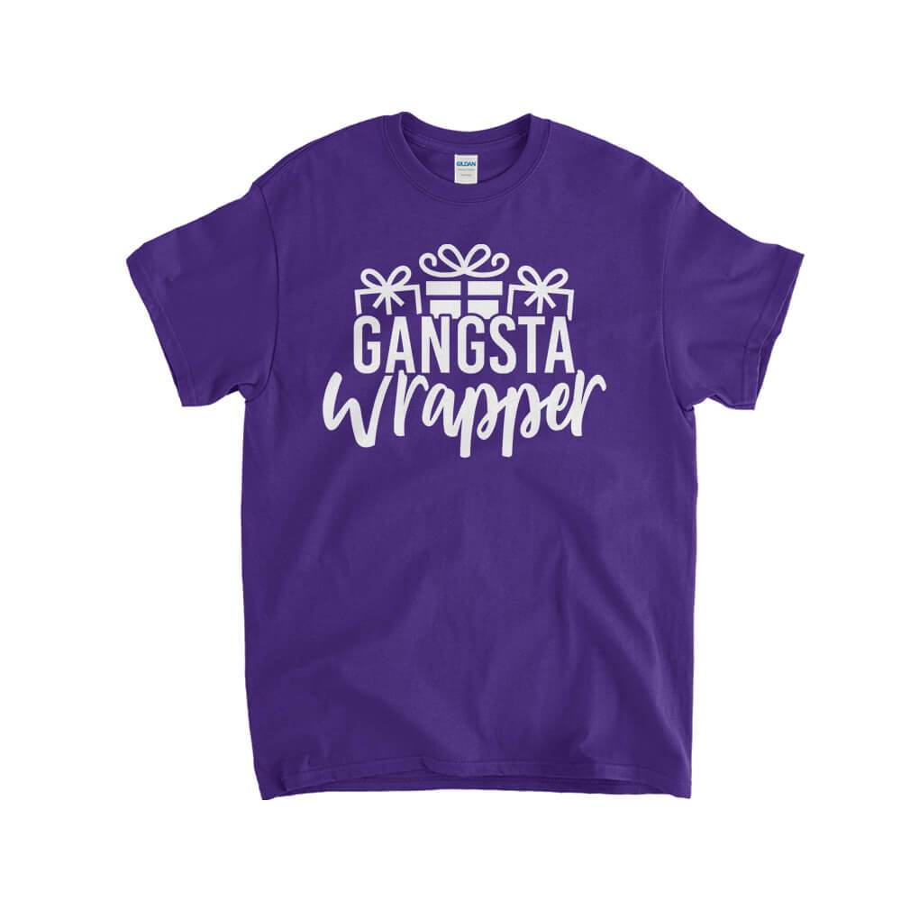Gangsta Wrapper Kids T-shirt Tees Aa22 - Christmas - Funny - Gangsta ...