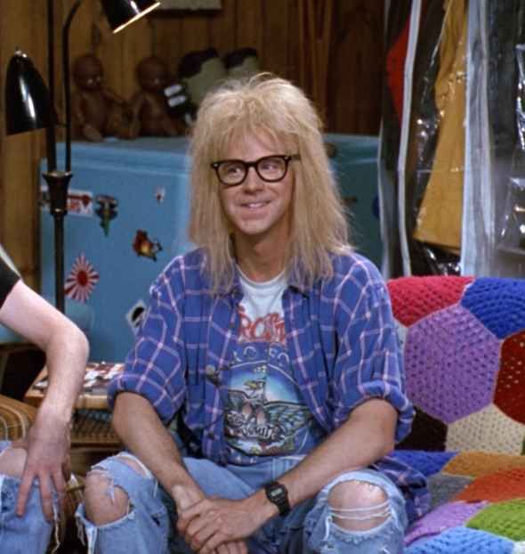 garth wayne's world shirt