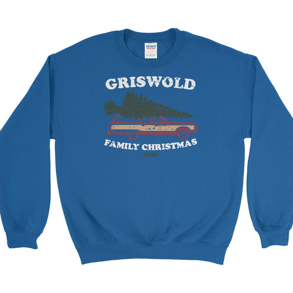 Griswold Family Christmas Sweatshirt Sweatshirt - Textual Tees