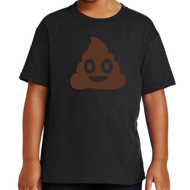 Poop Emoji T-Shirt Funny Apparel | Textual Tees