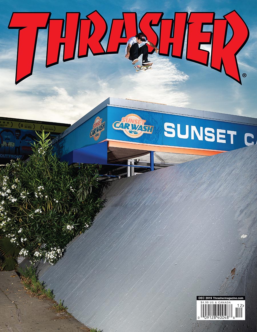 Milton Martinez portada de la revista Thrasher Magazine