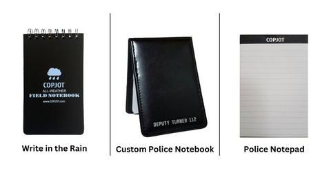 BUY Gold Metal Police Officer Pens  BEST Gold Police Pens – COPJOT Police  Notebooks and Pens