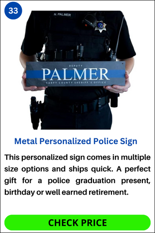 Police Officer Gifts for Police Retirement Gift, Police Graduation